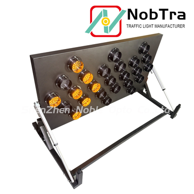 12 Or 24VDC Wireless Remote Control LED Arrow Boards with 1000 Meters Visible Range for Traffic