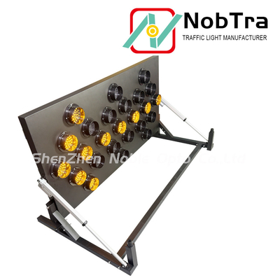 7-Unit 25-LED Sequential Arrow Light Board with Remote Control