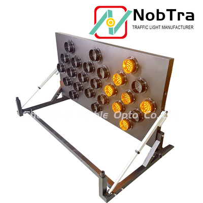 NBAB-25VIP Towable LED Arrow Board 25 LED Lights For Construction Work Zone Guidance