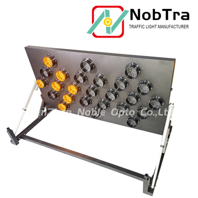 7-Unit 25-LED Sequential Arrow Light Board with Remote Control