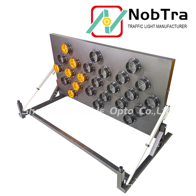 12 Or 24VDC Wireless Remote Control LED Arrow Boards with 1000 Meters Visible Range for Traffic
