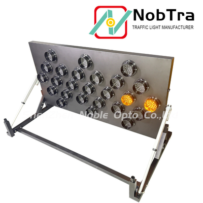 Wireless 25 LED Arrow Board Sign with Sequential Flashing for Iron Applications