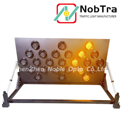 LED Arrow Board Powerd by Solar Energy with 25 Arrows  For Work Zone Safety