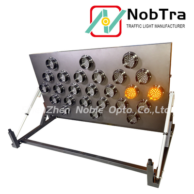 Portable LED Arrow Board with Wireless Remote for Vehicle Mount