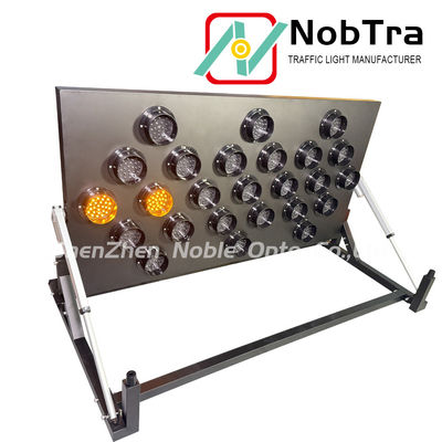 Portable LED Arrow Boards with 25 Lamps for Enhanced Vehicle Safety