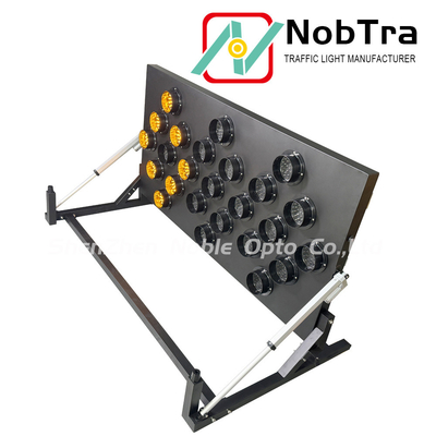 Bright Adjustable LED Arrow Boards in Amber with CE Certification