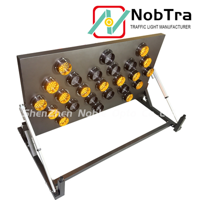 13 Kinds Of Working Mode LED Arrow Board With Trucked Mounted For Road