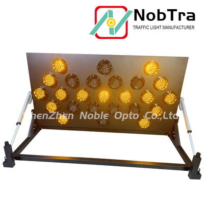 Remote-Controlled Traffic Arrow Board with Waterproof Housing