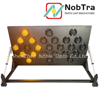 Remote-Controlled Traffic Arrow Board with Waterproof Housing