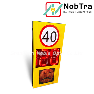 Outdooor Application Aluminium Board Traffic Speed Limited Sign With IP54 Waterproof