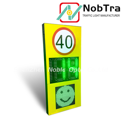 Outdooor Application Aluminium Board Traffic Speed Limited Sign With IP54 Waterproof