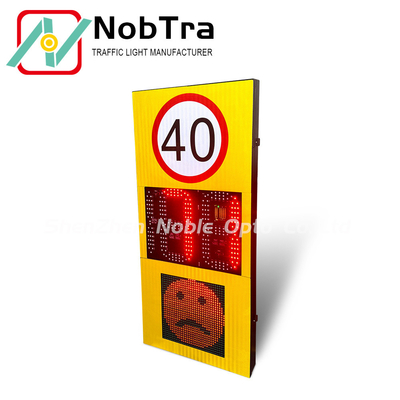 IP54 Weatherproof Speed Display With Built in Radar Phone App Control