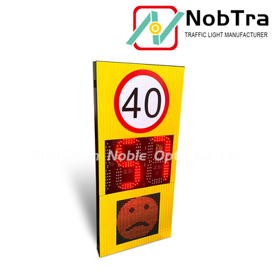 IP54 Weatherproof Speed Display With Built in Radar Phone App Control