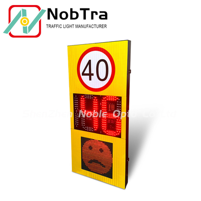 IP54 Weatherproof Speed Display With Built in Radar Phone App Control
