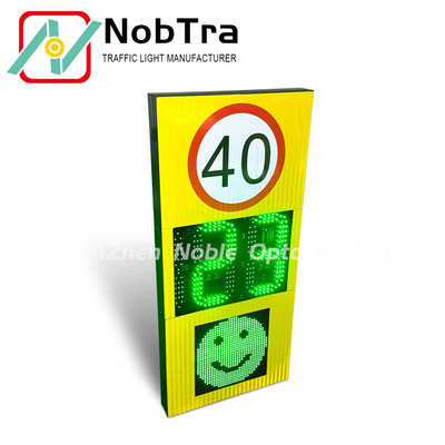 IP54 Weatherproof Speed Display With Built in Radar Phone App Control