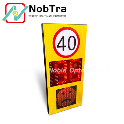 Drive Safety Solar Powered Smiley Face Speed Signs