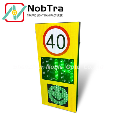 Drive Safety Solar Powered Smiley Face Speed Signs