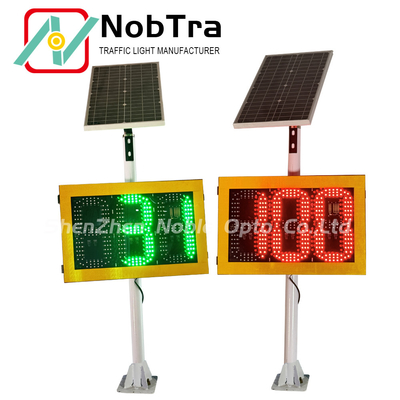Visibility Digital Speed Limit Traffic Signs Easy To Install With Mounting Brackets