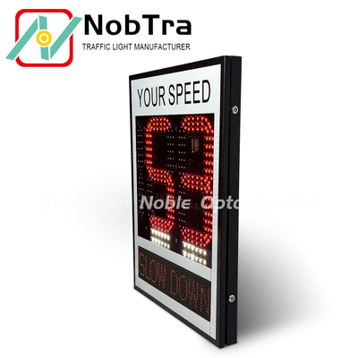 Outdoor Slow Down Speed Limit Signs with CE Certification Visible from Over 500 Meters