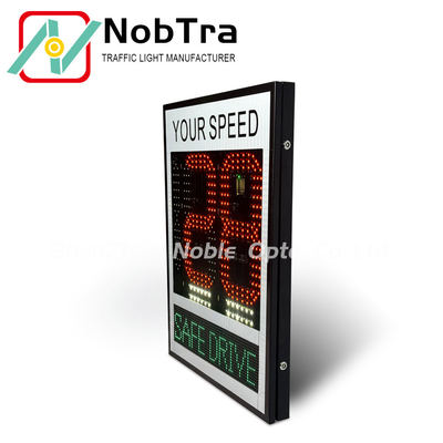 Outdoor Slow Down Speed Limit Signs with CE Certification Visible from Over 500 Meters