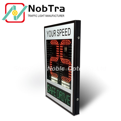 Outdoor Slow Down Speed Limit Signs with CE Certification Visible from Over 500 Meters