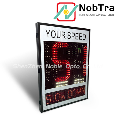Bolted Installation Method 12VDC Working Voltage Screen Traffic Sign