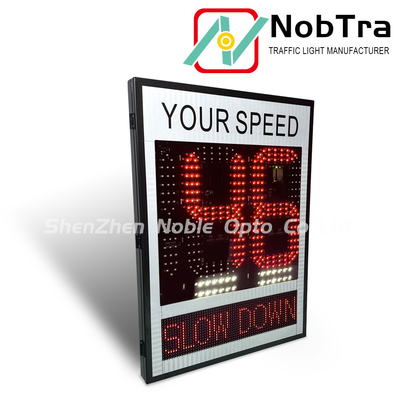 Bolted Installation Method 12VDC Working Voltage Screen Traffic Sign