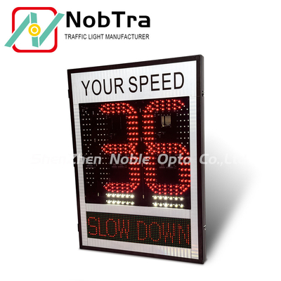 IP54 Ce Certified Slow Down Vehicle Speed Outdoor Display Limit Signs