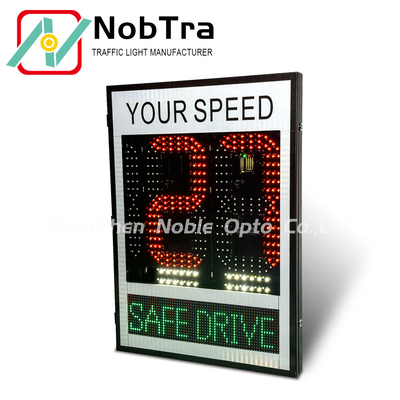 IP54 Ce Certified Slow Down Vehicle Speed Outdoor Display Limit Signs