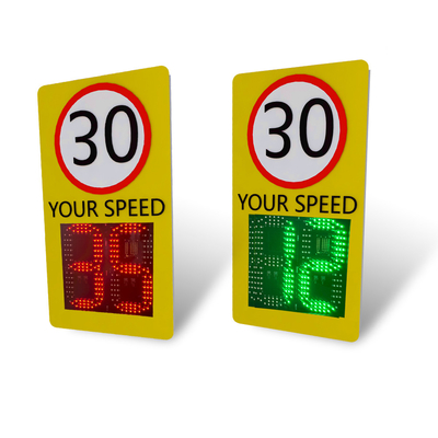150M Detection Solar LED Radar Speed Sign with Wireless Communication