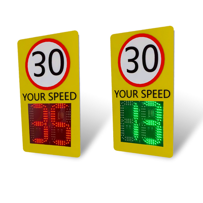 150M Detection Solar LED Radar Speed Sign with Wireless Communication