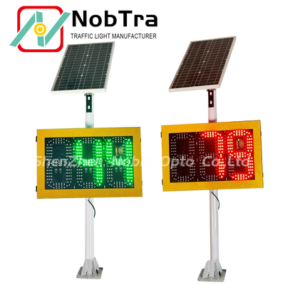 CE Certification Slow Down Speed Limit Signs Power Select 60W Solar Panel With Solar Charge Working Voltage 12VDC