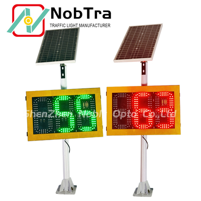 Solar Powered LED Display Radar Speed Signs with Wireless Connectivity