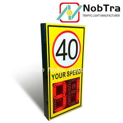 Traffic Safety Equipment NBP10-L4-P Speed Aware Radar Speed Signs with Wireless Connectivity