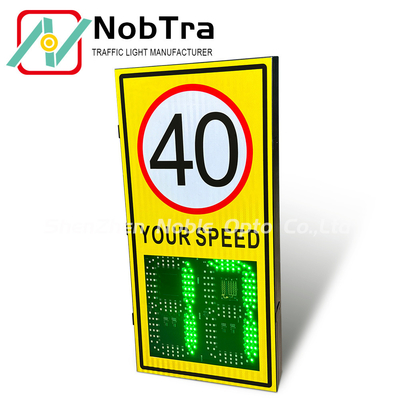 Traffic Safety Equipment NBP10-L4-P Speed Aware Radar Speed Signs with Wireless Connectivity