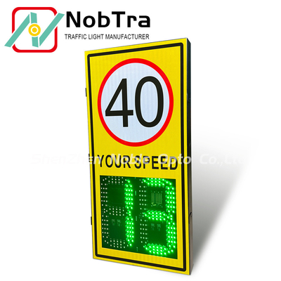 Customizable Solar-Supported Radar Pace Indicators Speed Limit Setting for Maximum Productivity