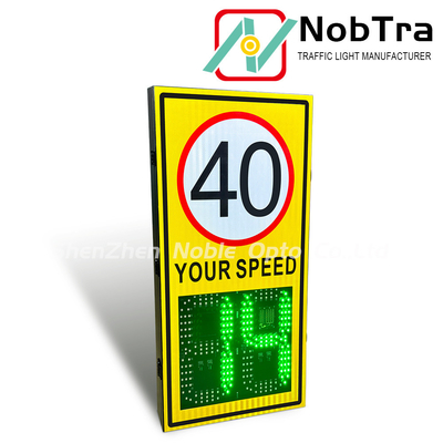 Upgrade Your Traffic Safety Equipment with Advanced Four Line Display Speed Beacon System NBP10-L4-P