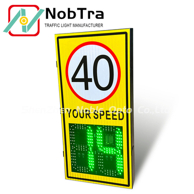 Effective Speed Limit Enforcement Radar Aware Speed Signs with Detection Range Up To 150 Meters