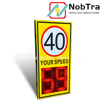 Upgrade Your Traffic Safety Equipment with Advanced Four Line Display Speed Beacon System NBP10-L4-P