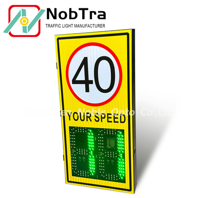 Wireless Connectivity Integrated Radar Module Speed Signs Phone APP for User-friendly Parameter Settings