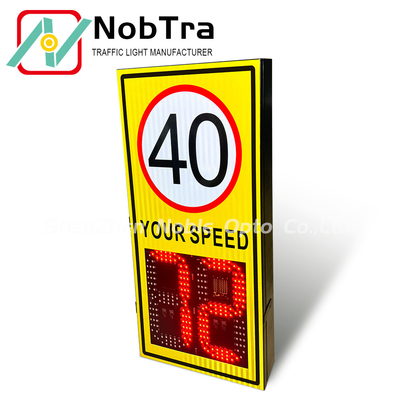 Modulation Method W Waveform Detects Moving Vehicles Solar Powered Radar Speed Signs with Remote Control and Speed Violation Alert
