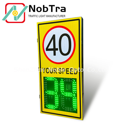 Integrated Radar Installation Renewable Energy Operated Traffic Signage with Energy-Saving Operation