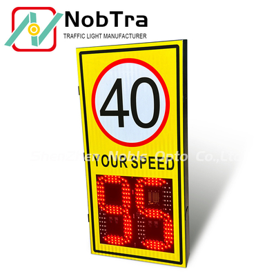 Effective Speed Limit Enforcement Radar Aware Speed Signs with Detection Range Up To 150 Meters