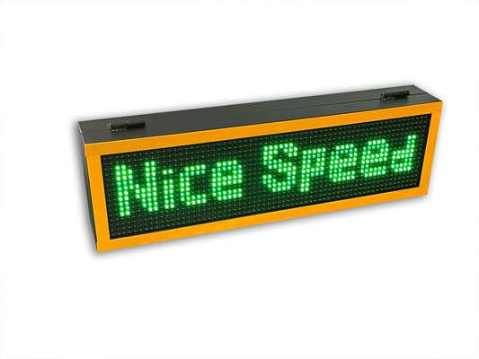 NOBTRA Solar Radar Speed Limit Sign for Traffic Safety with High Intensity Reflective Film