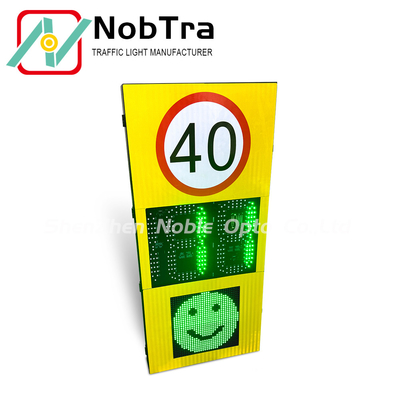 Customizable Sensitivity Solar Powered Radar Speed Signs for Accurate Detection