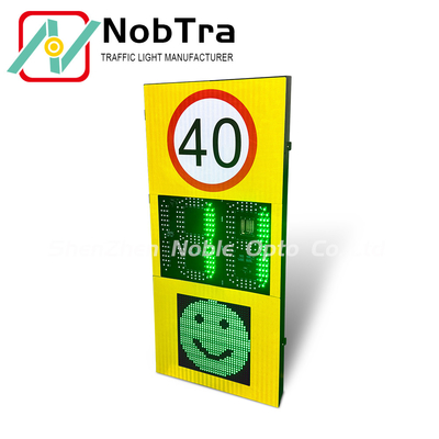 Customizable Sensitivity Solar Powered Radar Speed Signs for Accurate Detection
