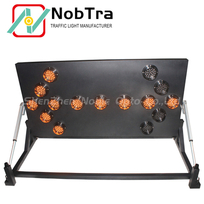 30 Meters Control Distance Visibility LED Arrow Board for Roadside Safety and Road Maintenance
