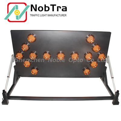 NBAB-15VIP LED Arrow Boards Customizable Brightness Adjustment 25% for Extreme Temperatures -40°C To 85°C