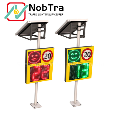 Modulation Method W Waveform Detects Moving Vehicles Solar Powered Radar Speed Signs with Customizable Integrated Radar