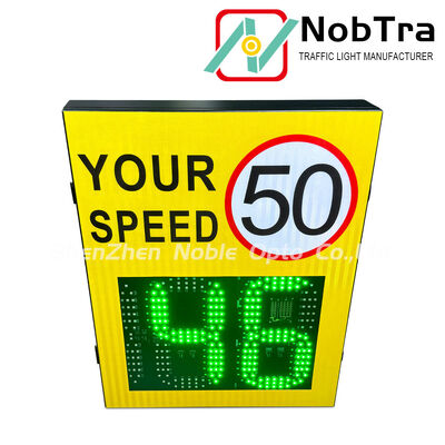40°C To 60°C Heavy Gauge 3 Digit Speed Limit Signs Traffic Sign Suitable for Permanent and Temporary Installations